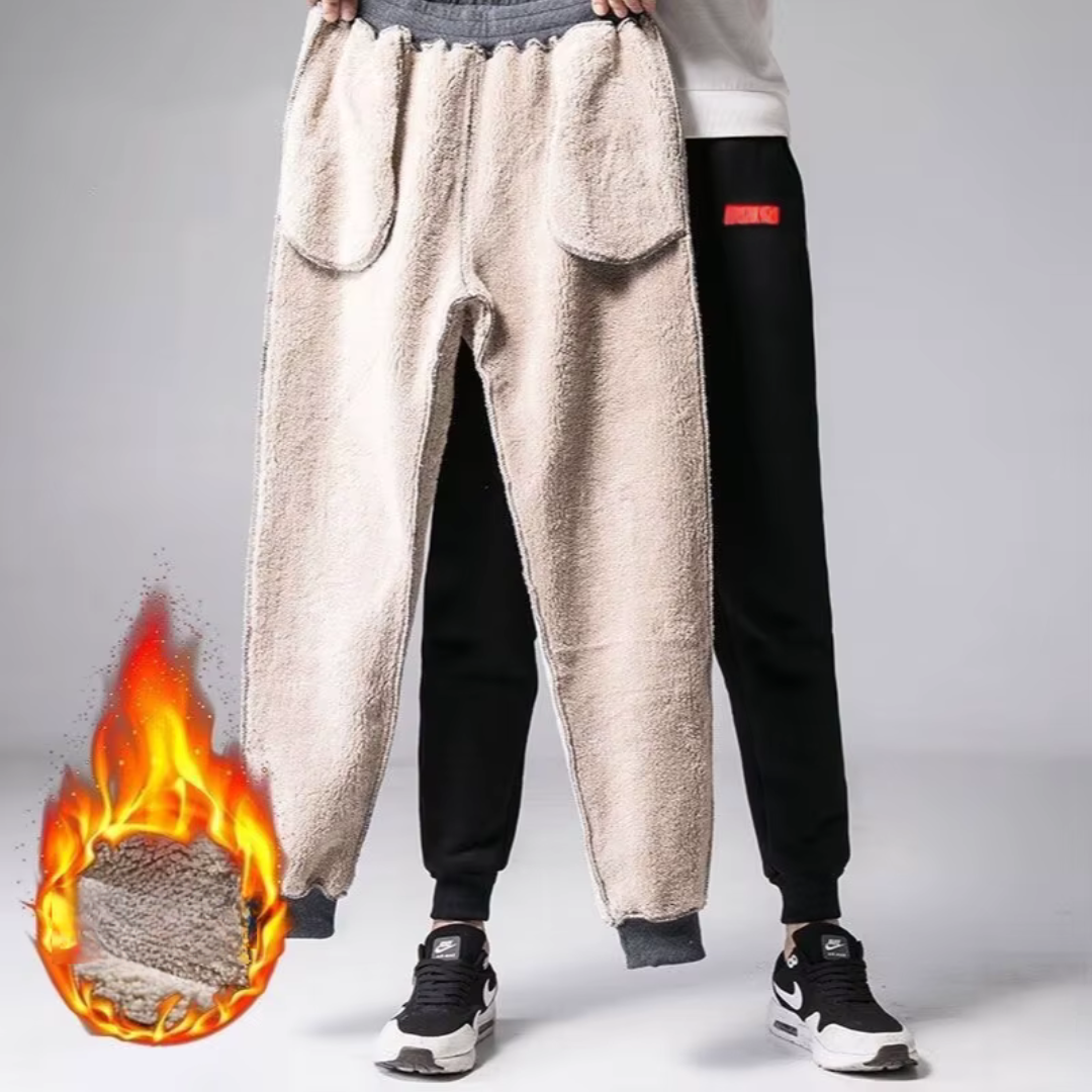 Iarnă Sport Pants cu Captușeală în Fleece Termic