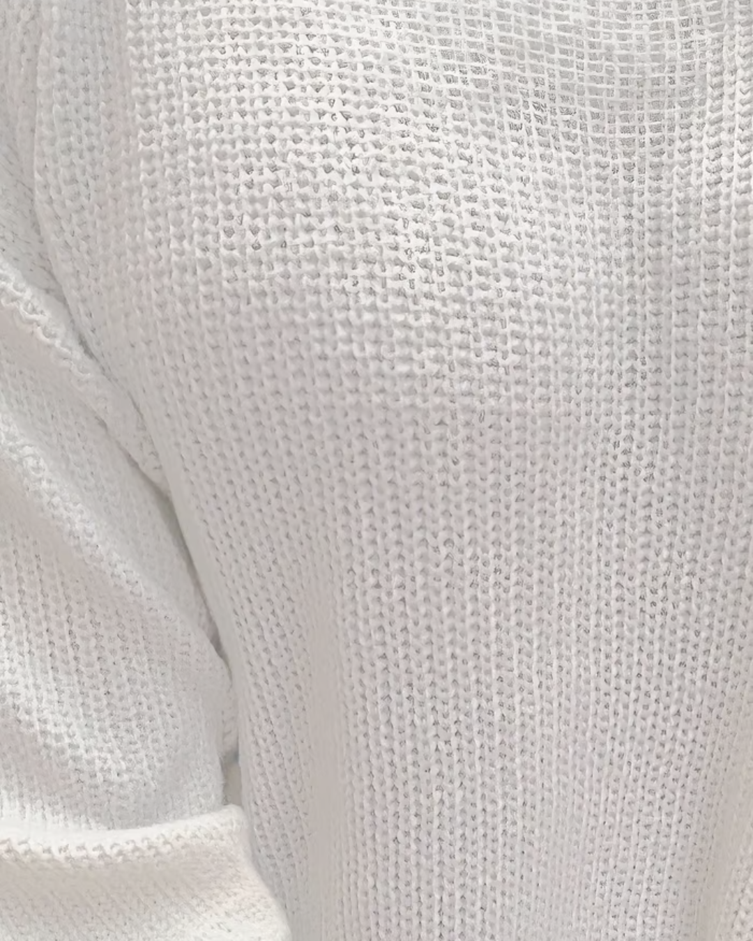 Pulover Bărbătesc cu Mâneci Lungi și gât Cret Mare