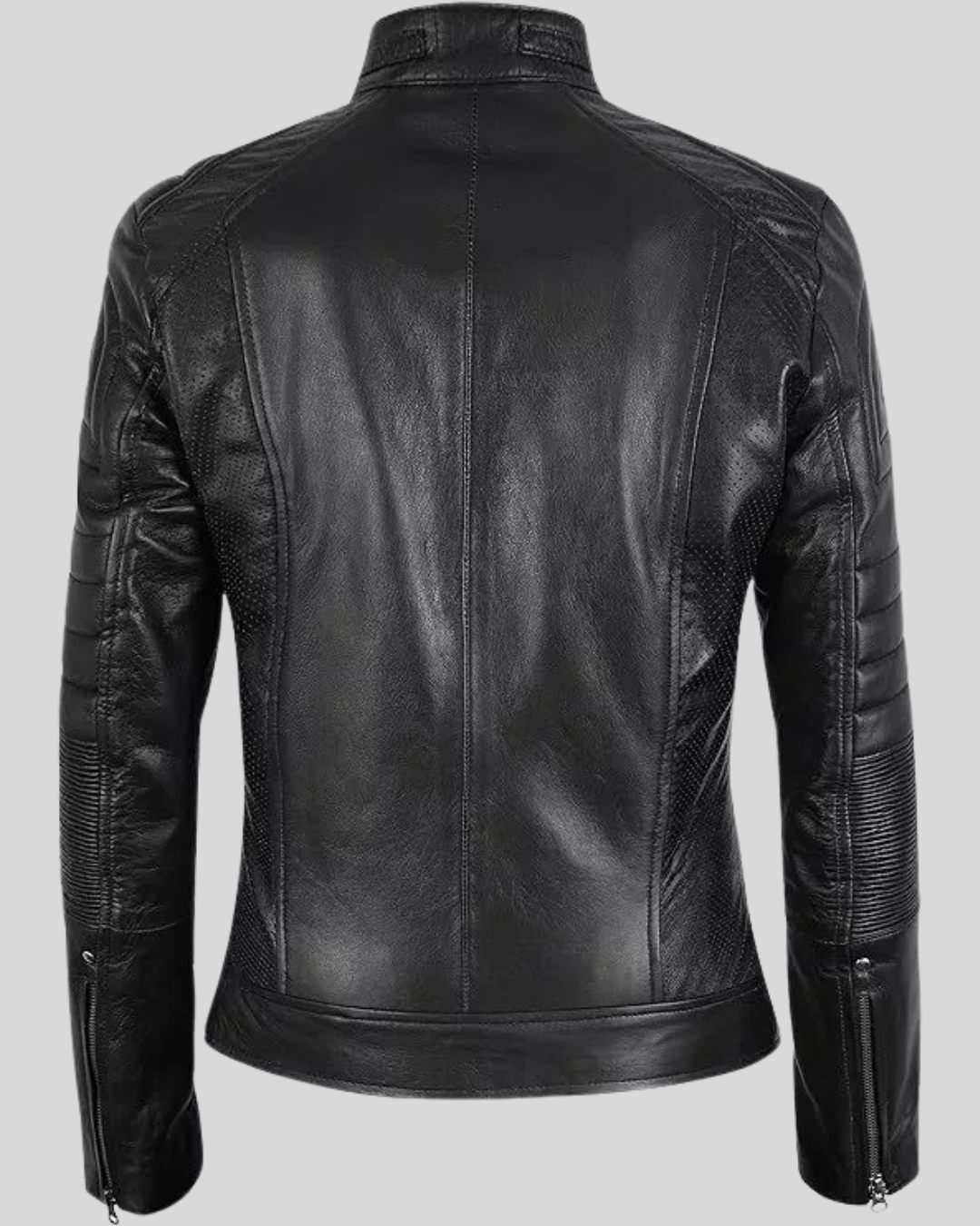 Jachetă din piele pentru femei