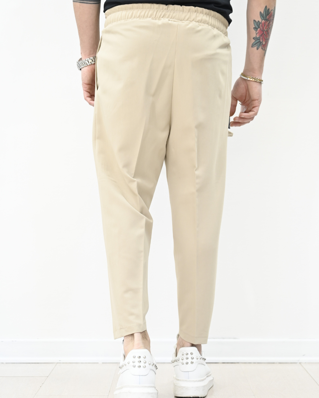 Pantaloni lungi de jogger cu Talie Reglabilă