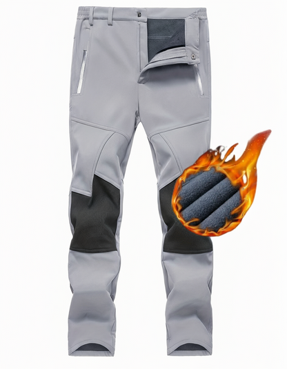 Pantaloni impermeabili cu șapcă din fleece unisex 