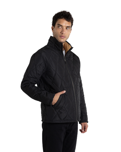 Jachetă de Poliester cu Interior Catifelat Stil Clasic Pentru Bărbați®