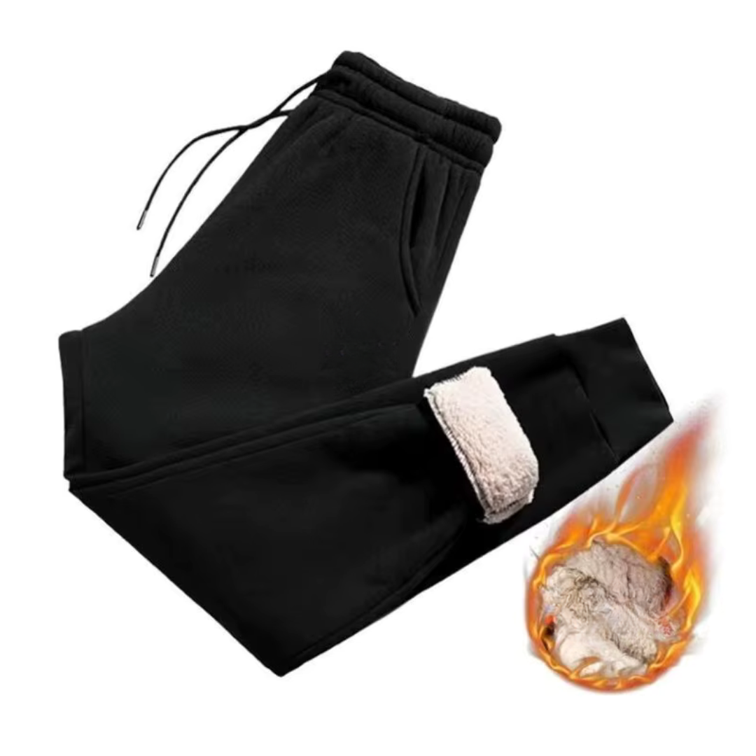 Iarnă Sport Pants cu Captușeală în Fleece Termic 