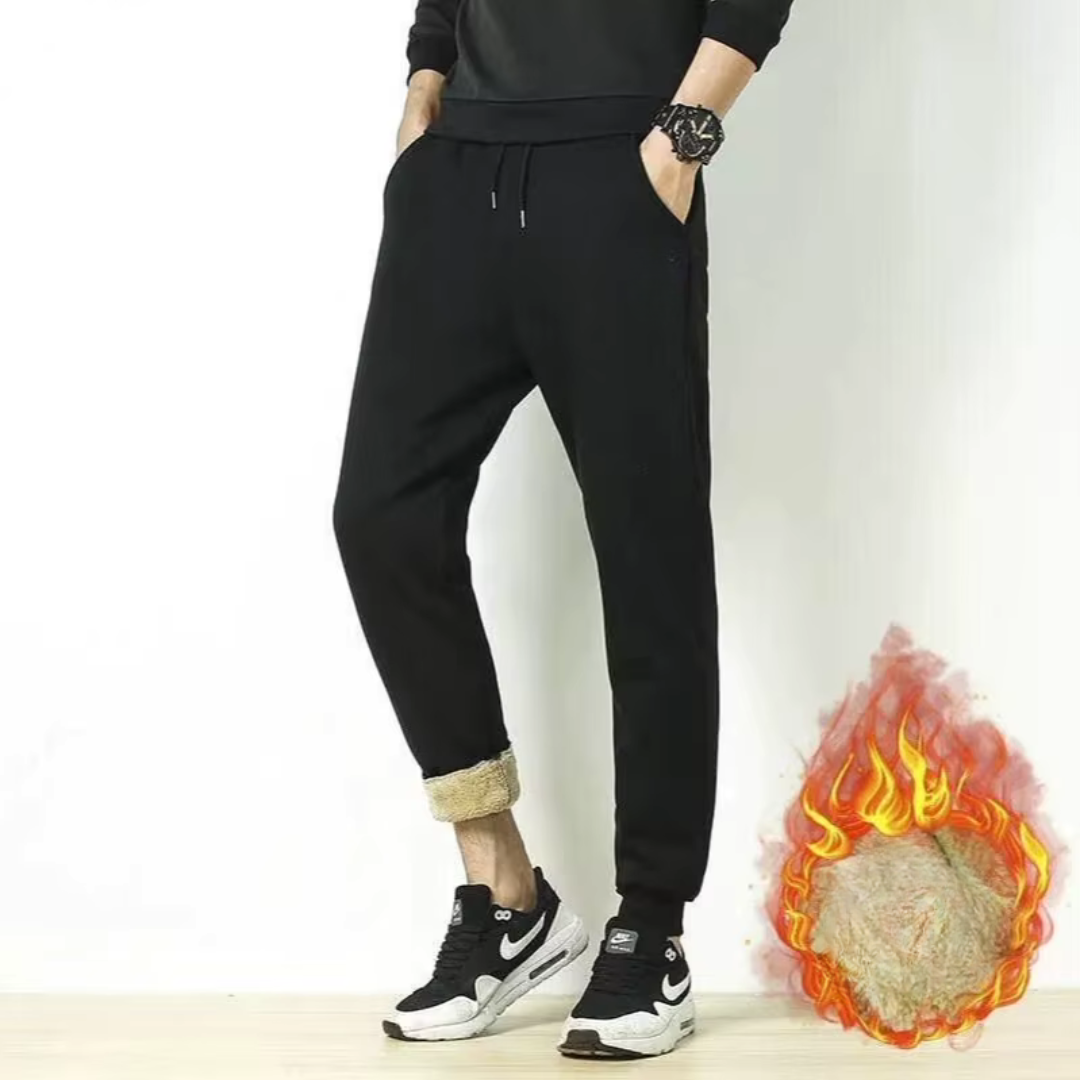 Iarnă Sport Pants cu Captușeală în Fleece Termic 