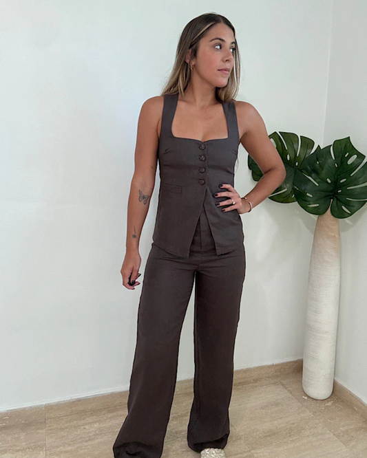 Set de Lenjerie Chic Pentru Femei Eleganță Minimalistă și Potrivire Sofisticată