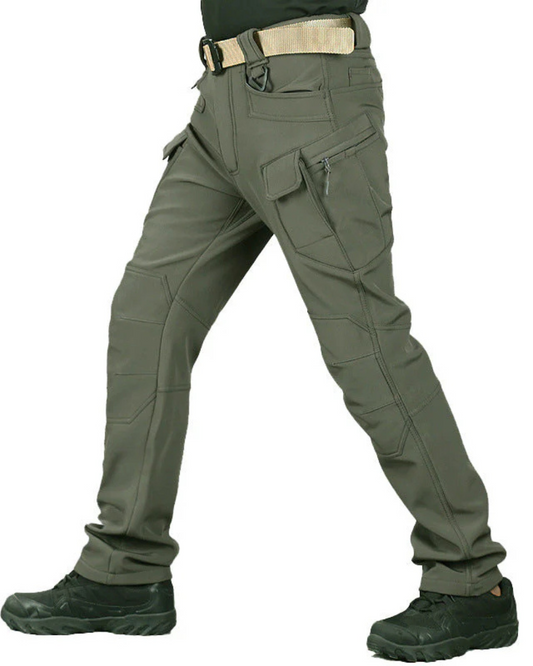 Pantaloni Waterproof Pentru Bărbați cu Căptușeală în Fleece 