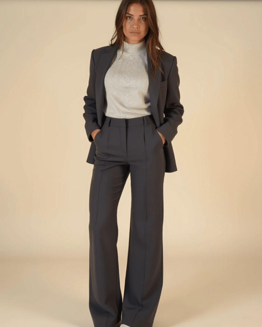 Pantaloni Largi Clasici