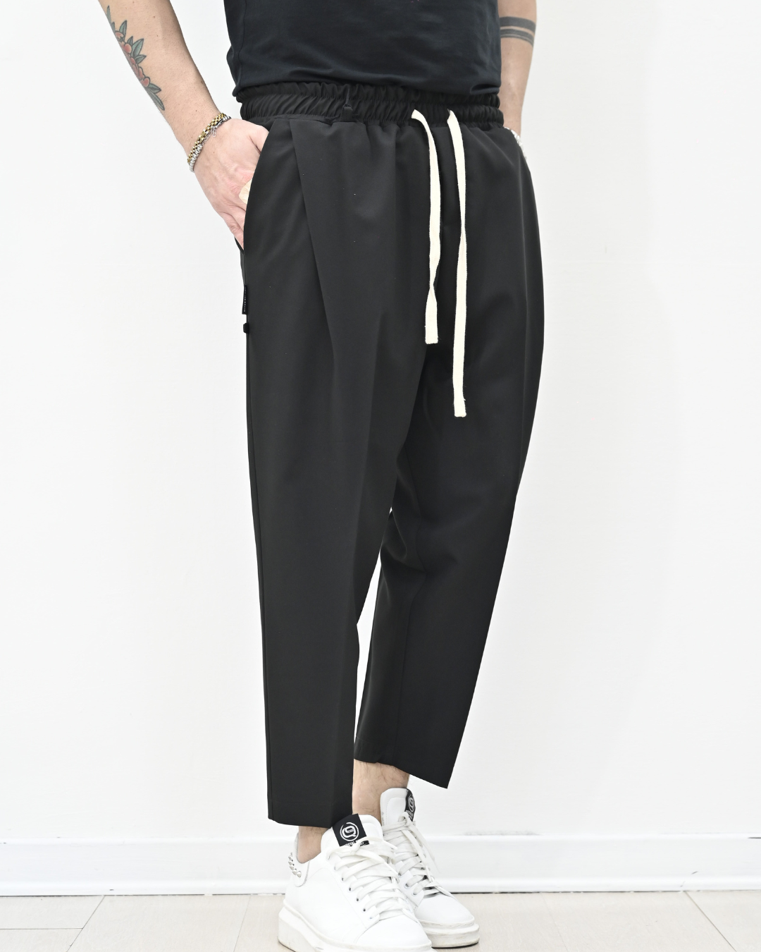 Pantaloni lungi de jogger cu Talie Reglabilă 