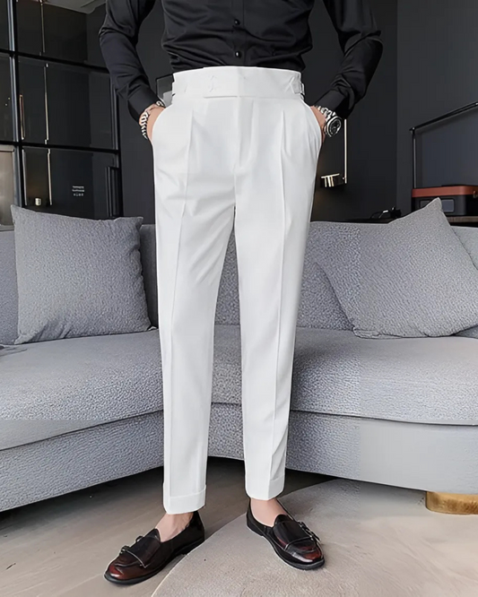 Casual Pants Pentru Bărbați în Culori uni 