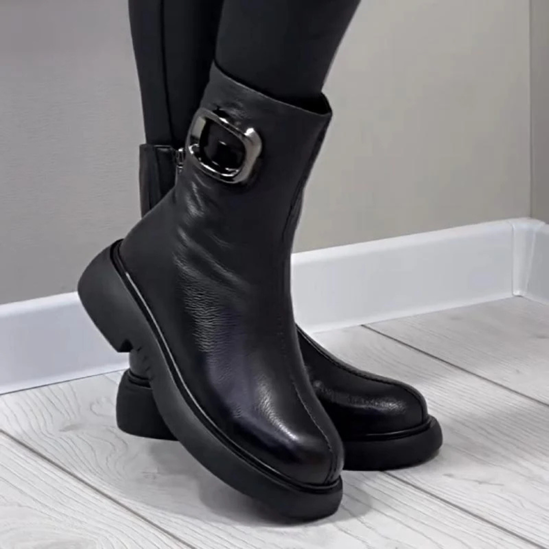 Ghete din piele călduroase pentru femei®