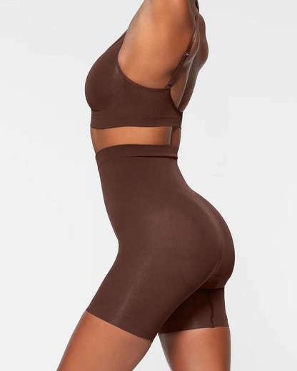 Pantaloni Scurți Fără Cusături cu Talia Înaltă care Ridică Șoldurile (OFERTĂ 2x1)® 