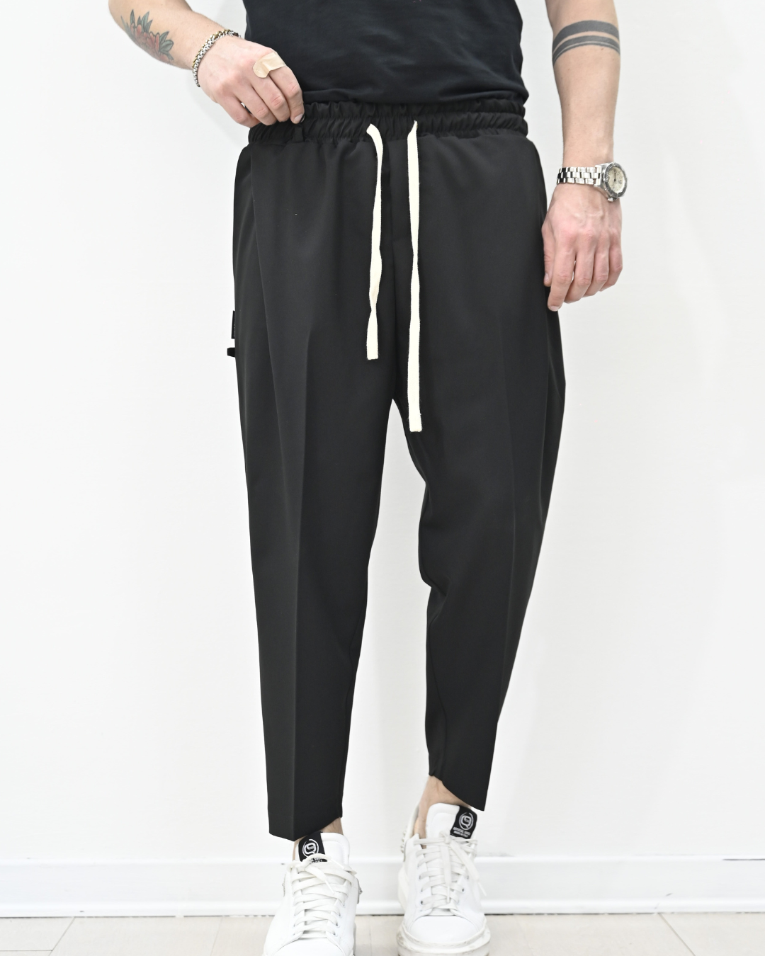Pantaloni lungi de jogger cu Talie Reglabilă 