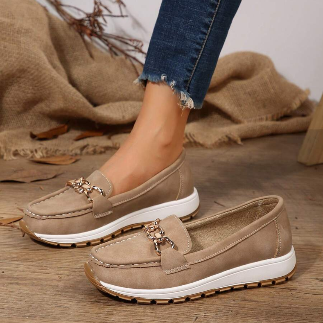 Mocasini cu tocuri groase pentru femei 