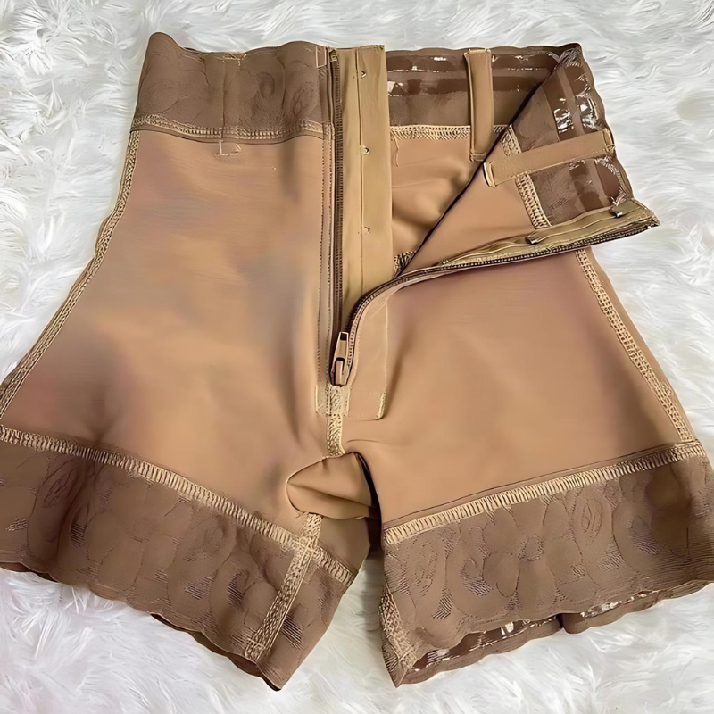 Pantaloni Scurți cu Fermoar Buttock Moulder