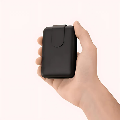 Portofel minimalist cu protecție RFID și design compact pentru carduri