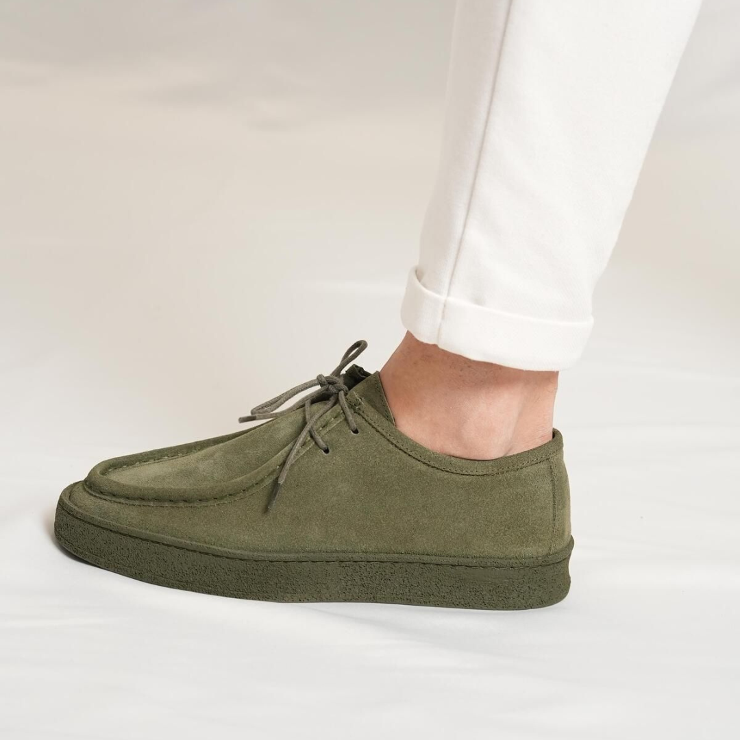 Pantofi casual clasici din piele, confecționați manual