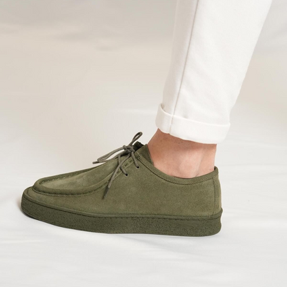 Pantofi casual clasici din piele, confecționați manual