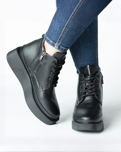 Ghete din Piele Naturală cu Izolație Ușoară pentru Femei