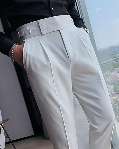 Casual Pants Pentru Bărbați în Culori uni 