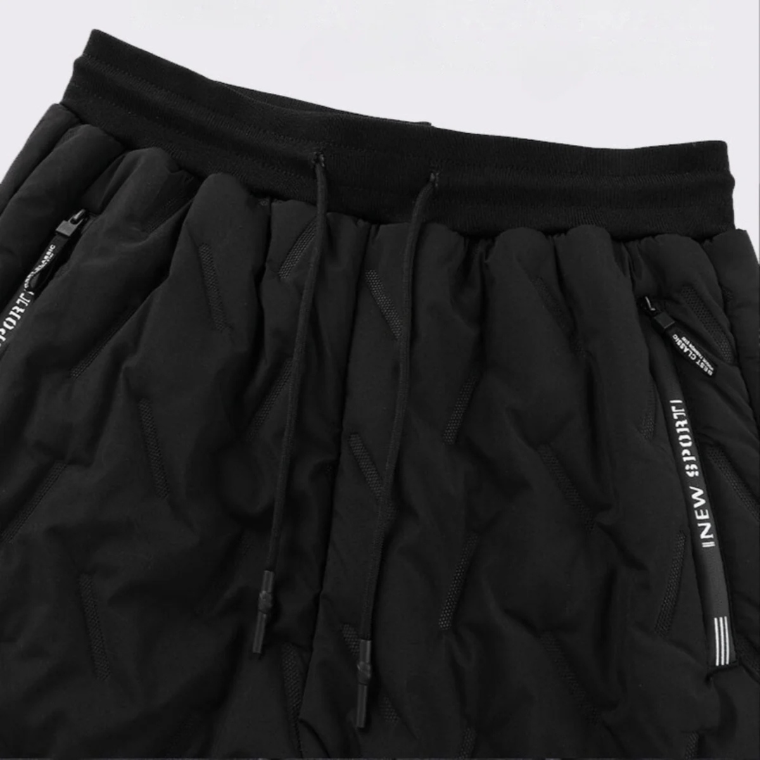 Pantaloni impermeabili cu șapcă din fleece unisex 