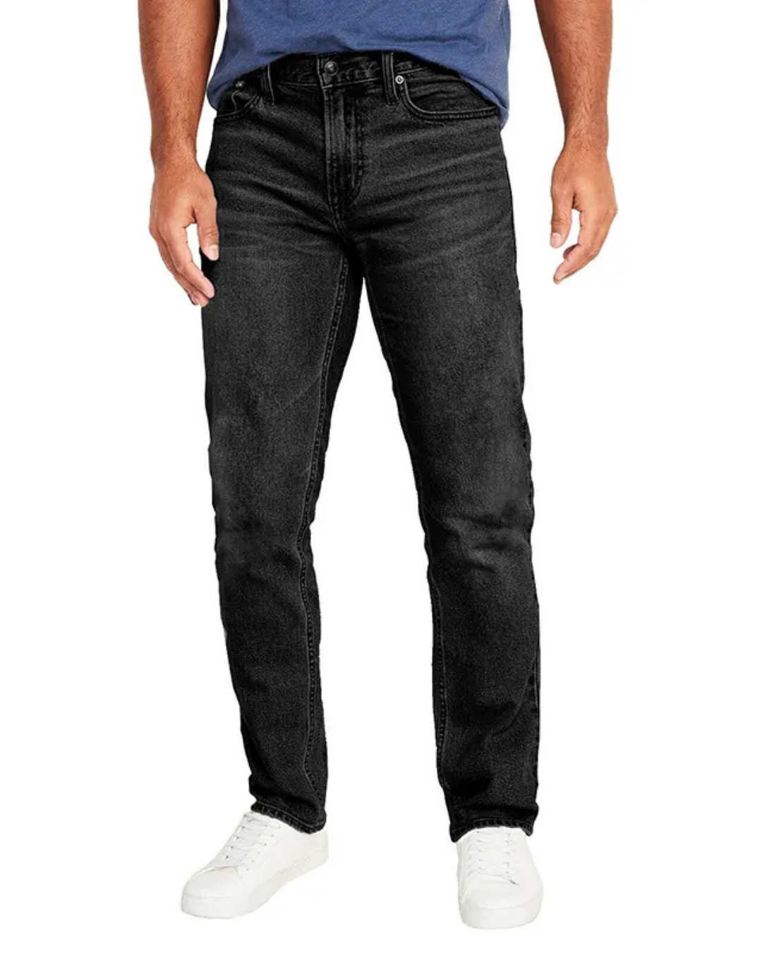 Pantaloni Skinny cu 5 Buzunare Elasticizate Pentru Bărbați 