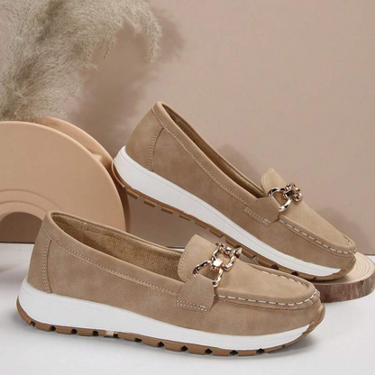 Mocasini cu tocuri groase pentru femei 