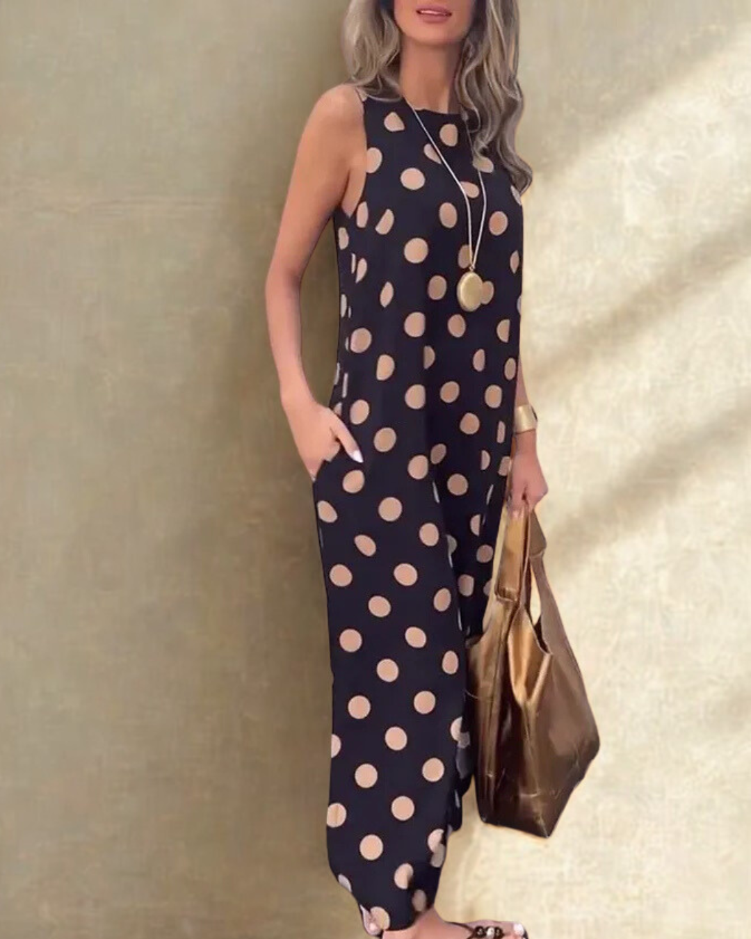 Rochie largă de vară fără mâneci®