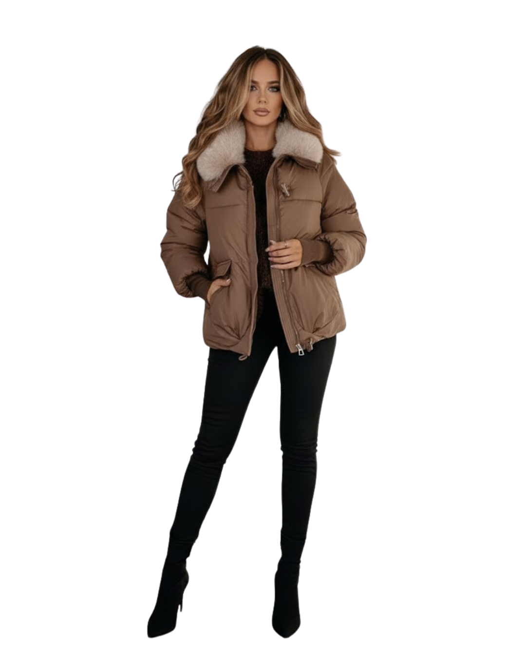 Jachetă Matlasată de Lux și Stil Modern Pentru Femei