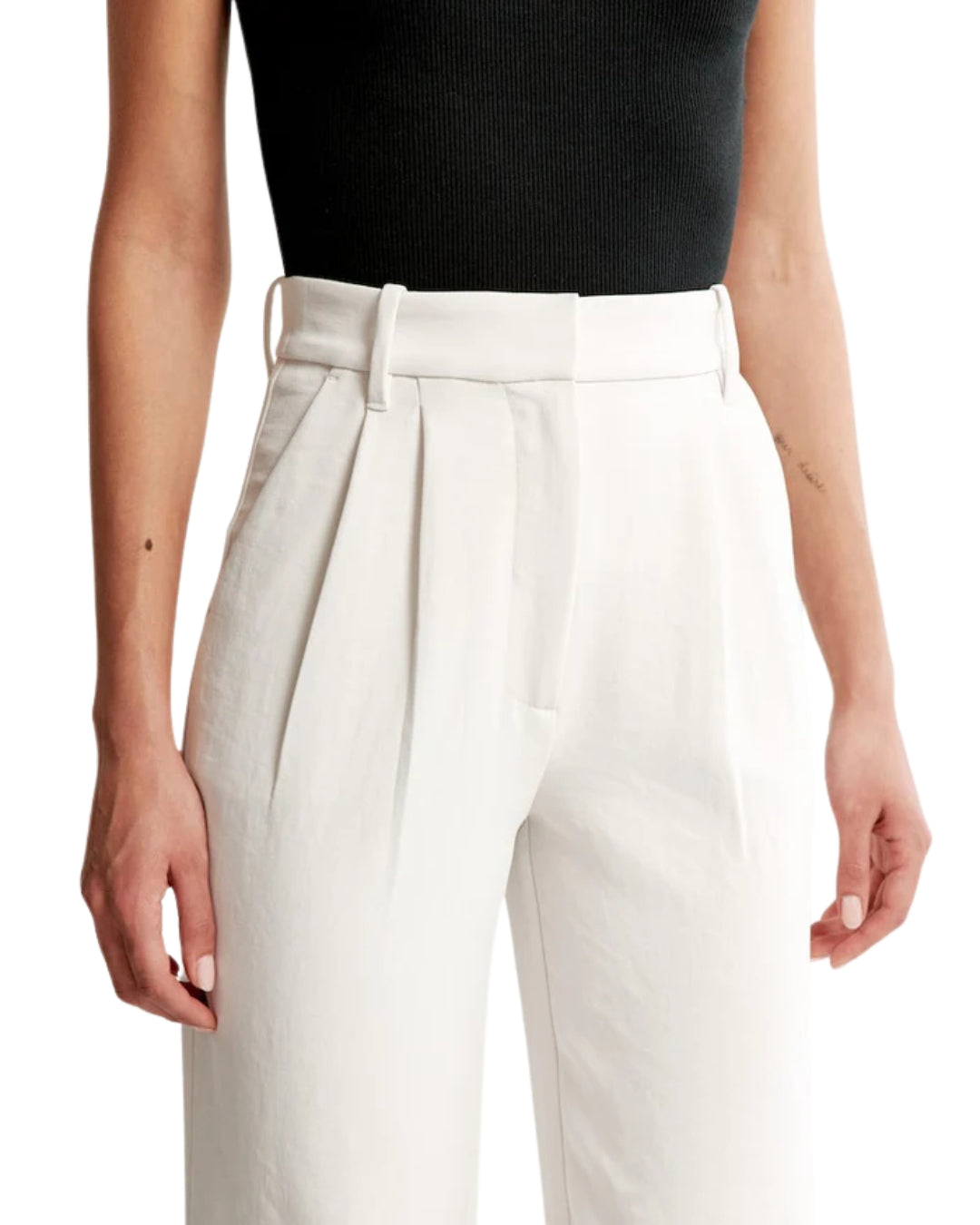 Pantaloni clasici cu lat pentru femei 