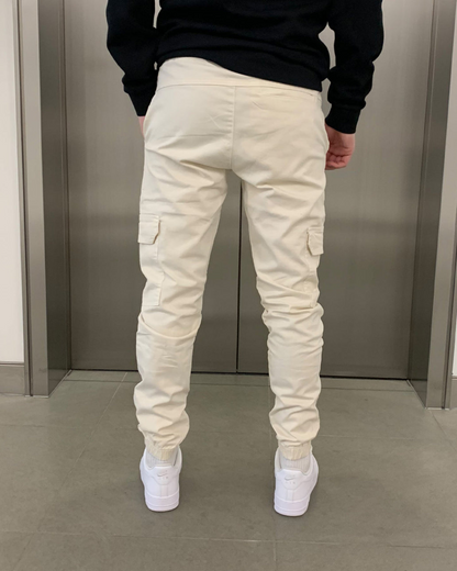 Bărbați bumbac Jogger Cargo Elasticated®