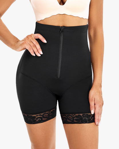 Pantaloni Scurți Modelare cu Inaltă Talie, cu Efect Push-up și Control (OFERTA 2X1)