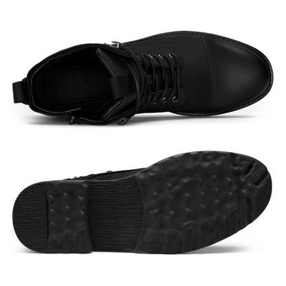 Cizme din piele pentru bărbați cu talpă antiderapantă®