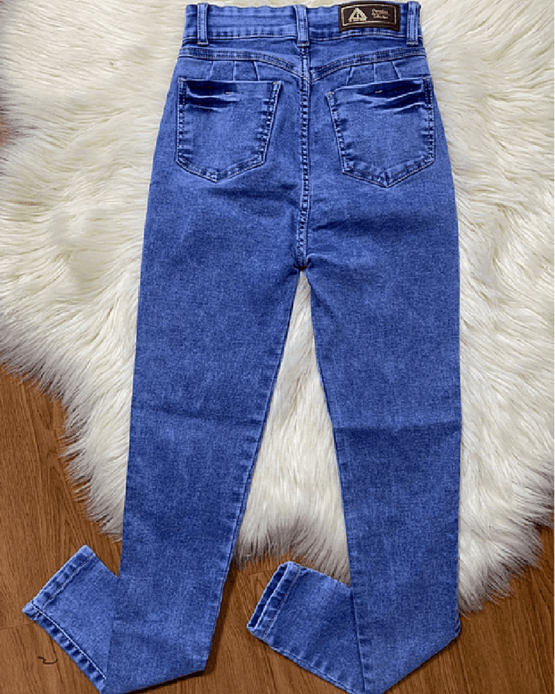 Pantaloni întinși pentru femei fără închizători 