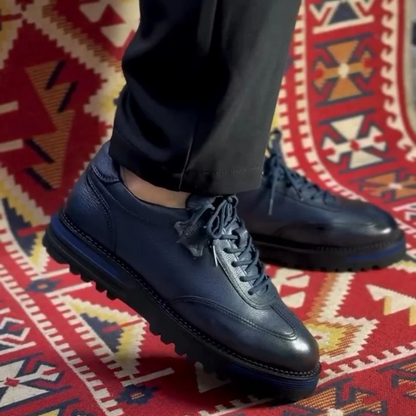 Pantofi ortopedici din piele pentru bărbați