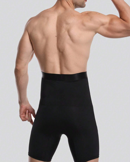 Lingerie Abdominală cu Talia Înaltă și Strat Dublu pentru Bărbați ®