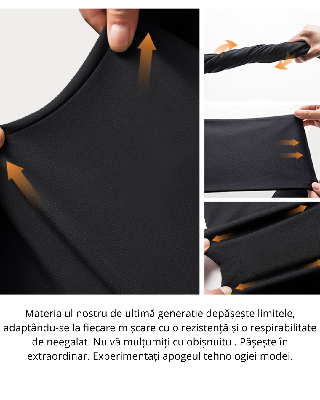 Pantaloni Classic High Stretch pentru bărbați 