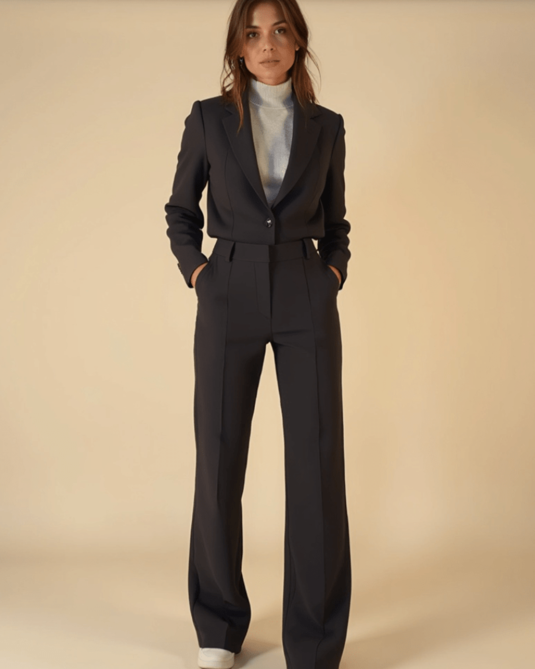 Pantaloni Largi Clasici