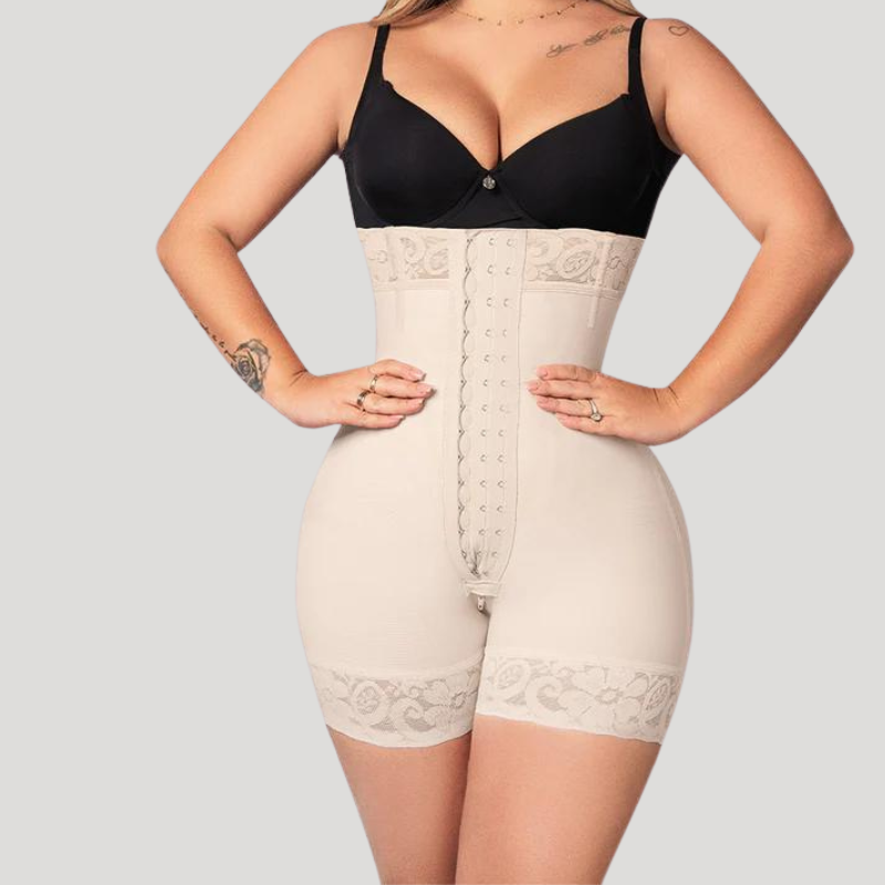 Brâu cu talie înaltă scurt cu Snaps ( OFERTĂ 2X1)®