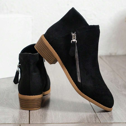 Ghete cu etaj jumatate pentru femei, cu fermoar lateral 