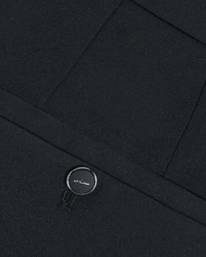 Pantaloni de costum la modă cu căptușeală elastică de pâslă pentru bărbați 