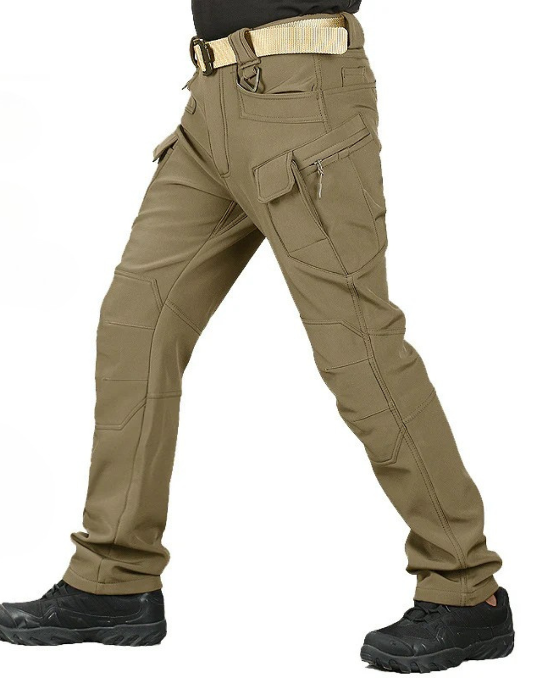 Pantaloni Waterproof Pentru Bărbați cu Căptușeală în Fleece 