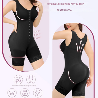 Modelator de Burtă și Sutien cu Dublă Compresie 