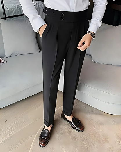 Casual Pants Pentru Bărbați în Culori uni 