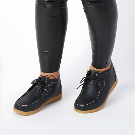 Ghete de Iarnă din Piele Naturală cu Design Atemporal Pentru Femei®