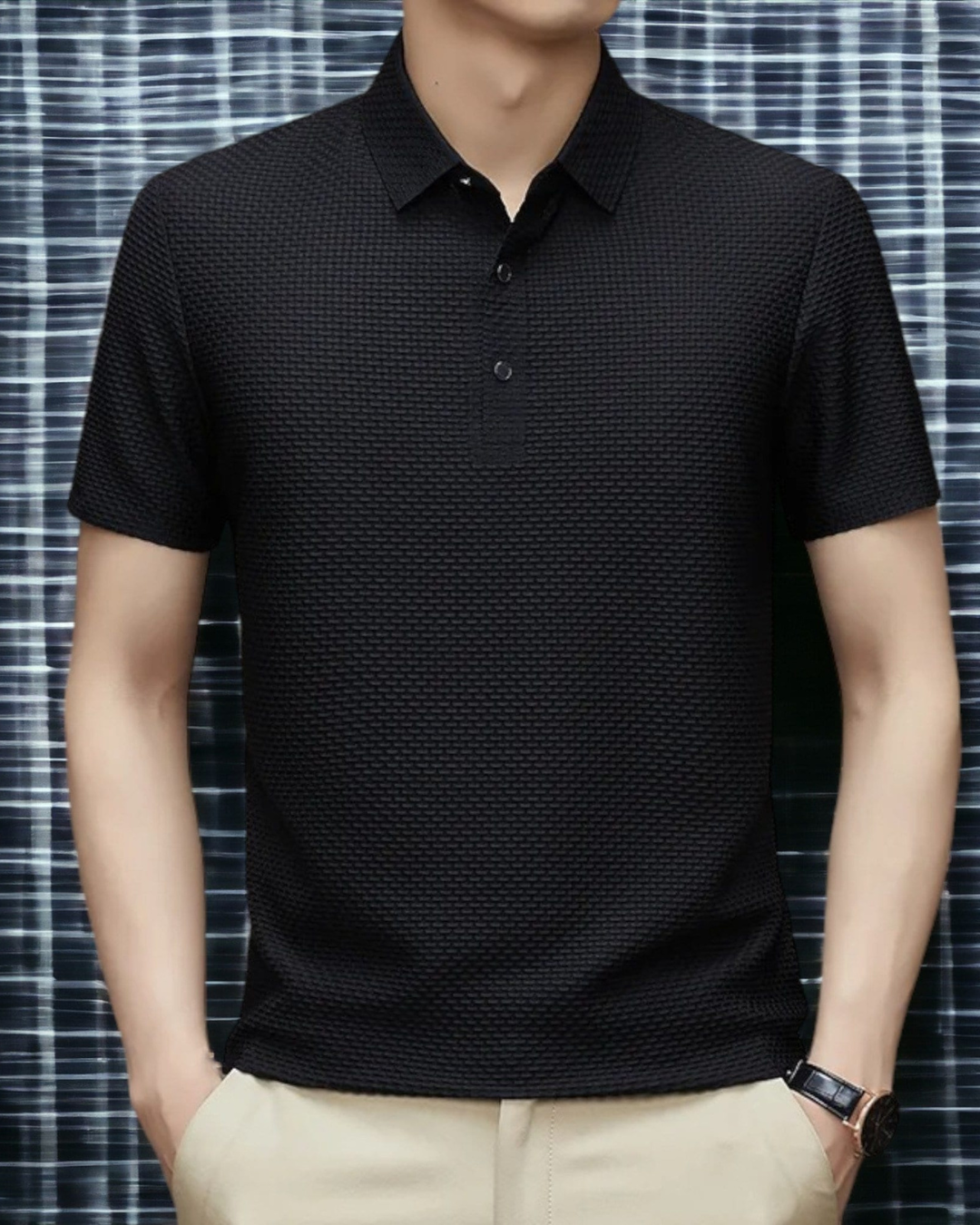 Casual cu Mânecă scurtă Slim Fit Polo ( OFERTĂ 2X1)