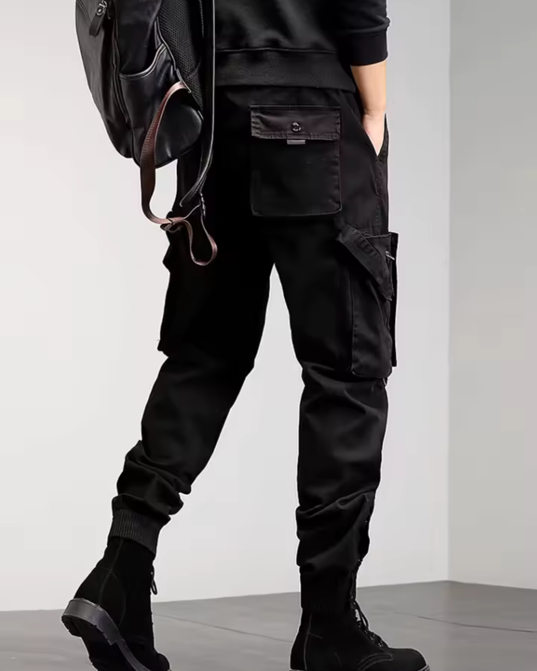 Pantaloni cargo vintage pentru bărbați în stil american 