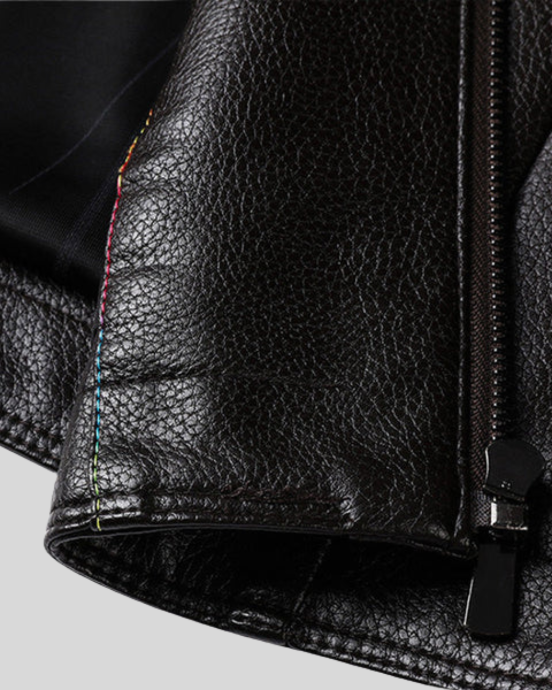 Jacheta de piele călduroasă pentru bărbați