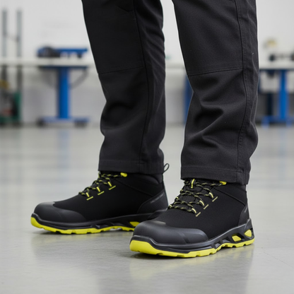 Bocanci de Protecție cu Siguranță Maximă și Confort Fără Metal Pentru Bărbați