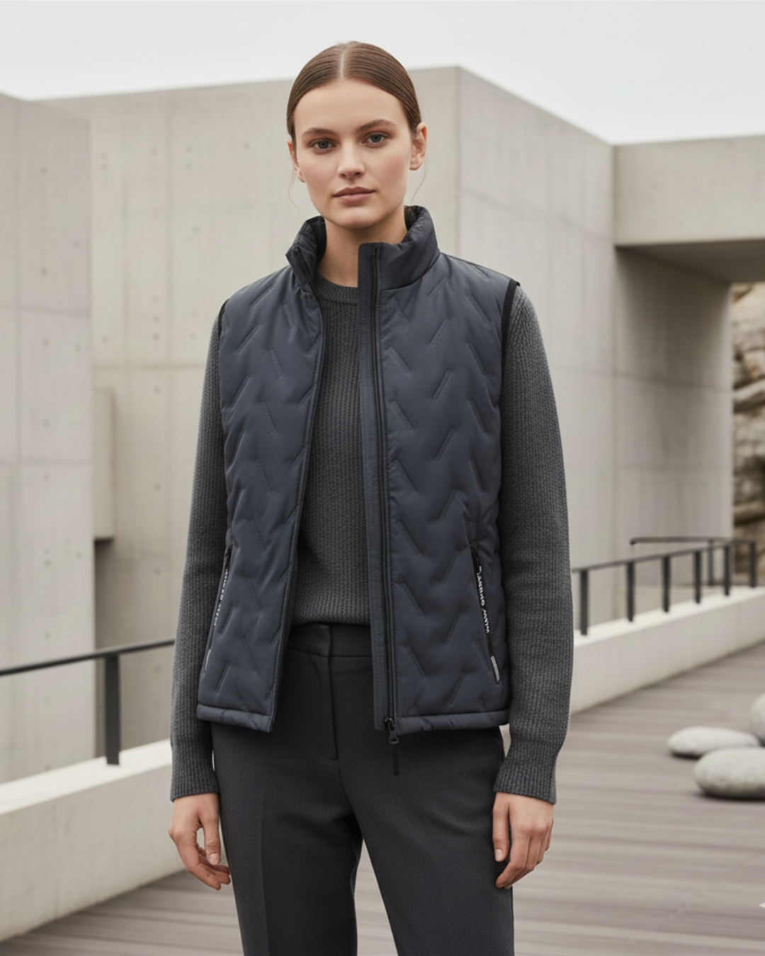 Vestă matlasată termică unisex