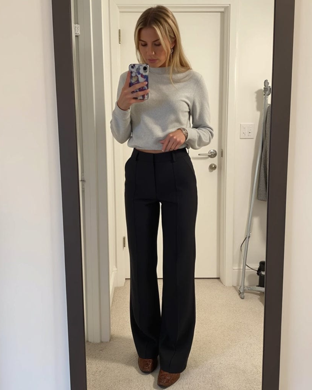 Pantaloni Largi Clasici